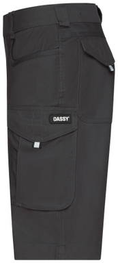 Dassy Icons Botta Flex Women Werkshort 250133 - Antracietgrijs