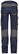 Dassy D-fx Flex Dynax Next Women Work Trousers with Stretch and Knee Pockets 201161 - Night blue/anthracite grey