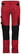 Dassy D-fx Flex Dynax Next Women Work Trousers with Stretch and Knee Pockets 201161 - Red/black