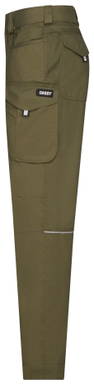 Pantaloni da lavoro Dassy Icons Gaudi Flex da donna con stretch 201225 - Verde cachi