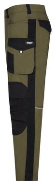 Dassy Icons Ponti Flex Women Werbroek met stretch en kniezakken voor dames 201226