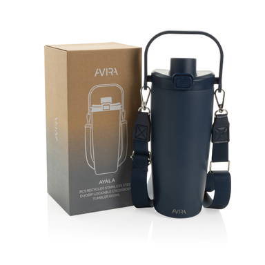 Avira Ayala RCS R-RVS duosip afsluitbare crossbody tumbler