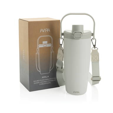 Avira Ayala RCS R-RVS duosip afsluitbare crossbody tumbler