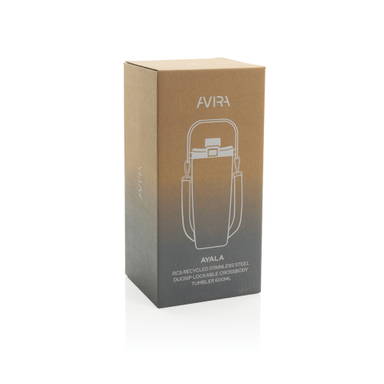 Avira Ayala RCS R-RVS duosip afsluitbare crossbody tumbler