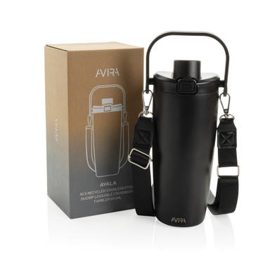 Avira Ayala RCS R-RVS duosip afsluitbare crossbody tumbler