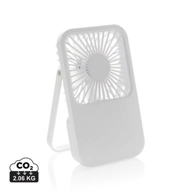 Aervina RCS rplastic herlaadbare bureauventilator