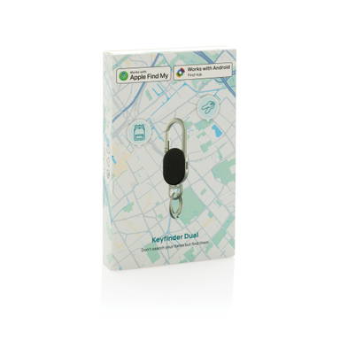 Keyfinder Dual keychain met wereldwijd localiseren