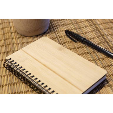 Notebook made from Stonewaste-Bamboo A6 notitieboek