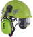 Ciron helm oorkappen - Hv geel