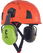 Ciron helm oorkappen - Hv geel