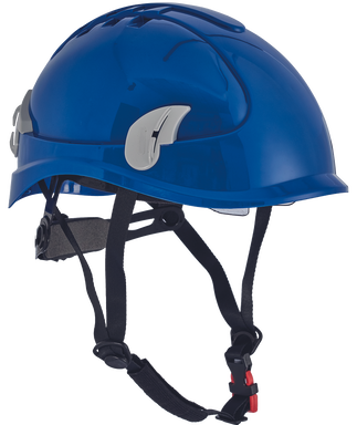 Luxury ventilated safety helmet - Blue