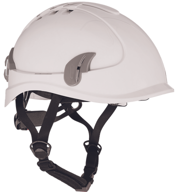 Luxury ventilated safety helmet - White