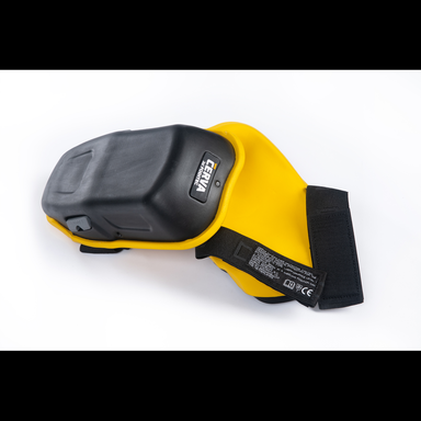 Vulcan kniebeschermer heavy duty - Geel/zwart