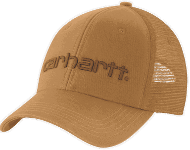 Carhartt Canvas Mesh-Back Logo Graphic Cap