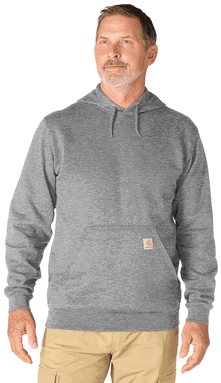 Sweat à capuche Carhartt Marquette - Gris chiné