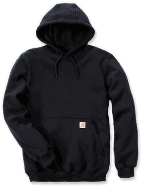 Sweat à capuche Carhartt Marquette - Noir