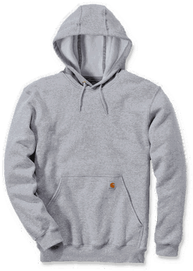 Sweat à capuche Carhartt Marquette - Gris chiné