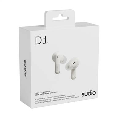 Sudio In-ear True Wireless Earbuds D1 oortjes