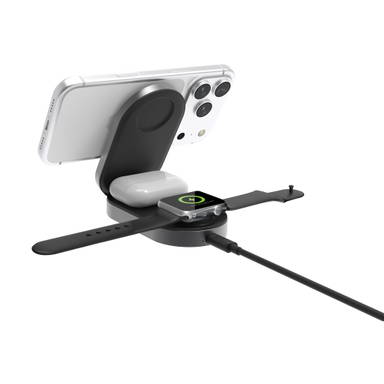Quantum ultra-fast 3-in-1 25W vouwbare 3-in-1 lader