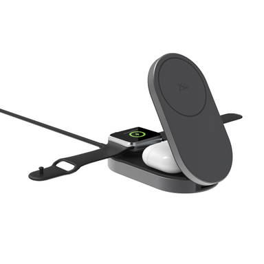 Quantum ultra-fast 3-in-1 25W vouwbare 3-in-1 lader