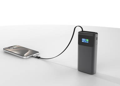 Quantum RCS ultra-fast PD45W 10.000mAh powerbank met scherm