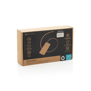 Quantum RCS ultra-fast PD45W 10.000mAh powerbank met scherm