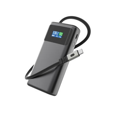 Quantum RCS ultra-fast PD45W 10.000mAh powerbank met scherm