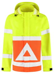 Regenjas verkeersregelaars