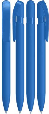 UMA SKY soft touch balpen - Middle blue