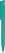 UMA HAPPY matt balpen - Turquoise