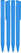 UMA HAPPY matt balpen - Light blue