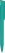 UMA HAPPY matt balpen - Turquoise