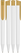UMA HAPPY matt balpen met frosted clip - Ocher