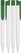UMA HAPPY matt balpen met frosted clip - Dark green