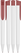 UMA HAPPY matt balpen met frosted clip - Red