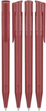UMA HAPPY Frosted Kugelschreiber - Rot