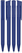 UMA HAPPY frosted balpen - Dark blue