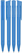 UMA HAPPY frosted balpen - Light blue