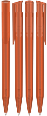 UMA HAPPY Frosted Kugelschreiber - Orange