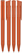UMA HAPPY frosted balpen - Orange