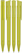 UMA HAPPY frosted balpen - Yellow