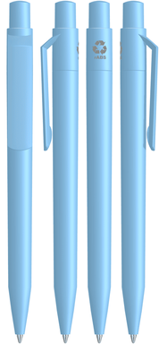 UMA ON TOP matt gerecyclede balpen  - Light blue