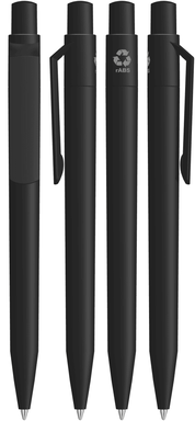 UMA ON TOP matt gerecyclede balpen  - Black