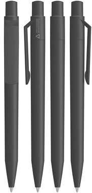 UMA ON TOP post-consumer plastic balpen - Black