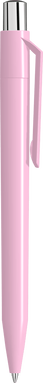 UMA ON TOP polished balpen met metalen knop - Rose