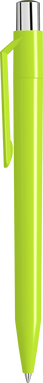 UMA ON TOP polished balpen met metalen knop - Light green