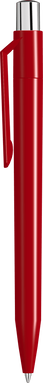 UMA ON TOP polished balpen met metalen knop - Red