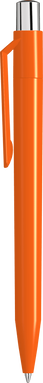 UMA ON TOP polished balpen met metalen knop - Orange