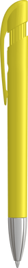 UMA YES matt balpen met metalen punt - Yellow