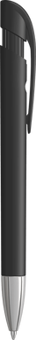 UMA YES matt balpen met metalen punt - Black